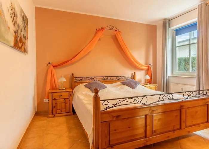 Ferienwohnung-2-kranich-villa-vogelsang-in-binz-3-raum-parkplatz-wlan-wintergarten-terrasse * Binz