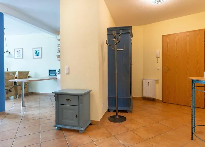 Apartament Ferienwohnung-2-kranich-villa-vogelsang-in-binz-3-raum-parkplatz-wlan-wintergarten-terrasse *